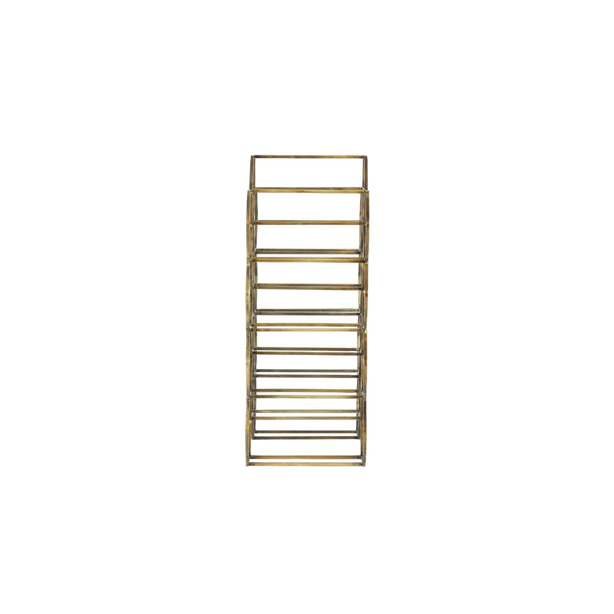 WEINREGAL Salbris Bronze 30/18/46 cm - Bronzefarben, Metall (18/46/30cm) - Light & Living