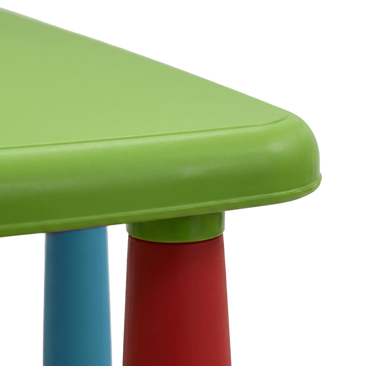 SOUPRAVA Vícebarevná 3-dílná plast - různobarevná, plast (72.5/47/55cm) - Relaxdays