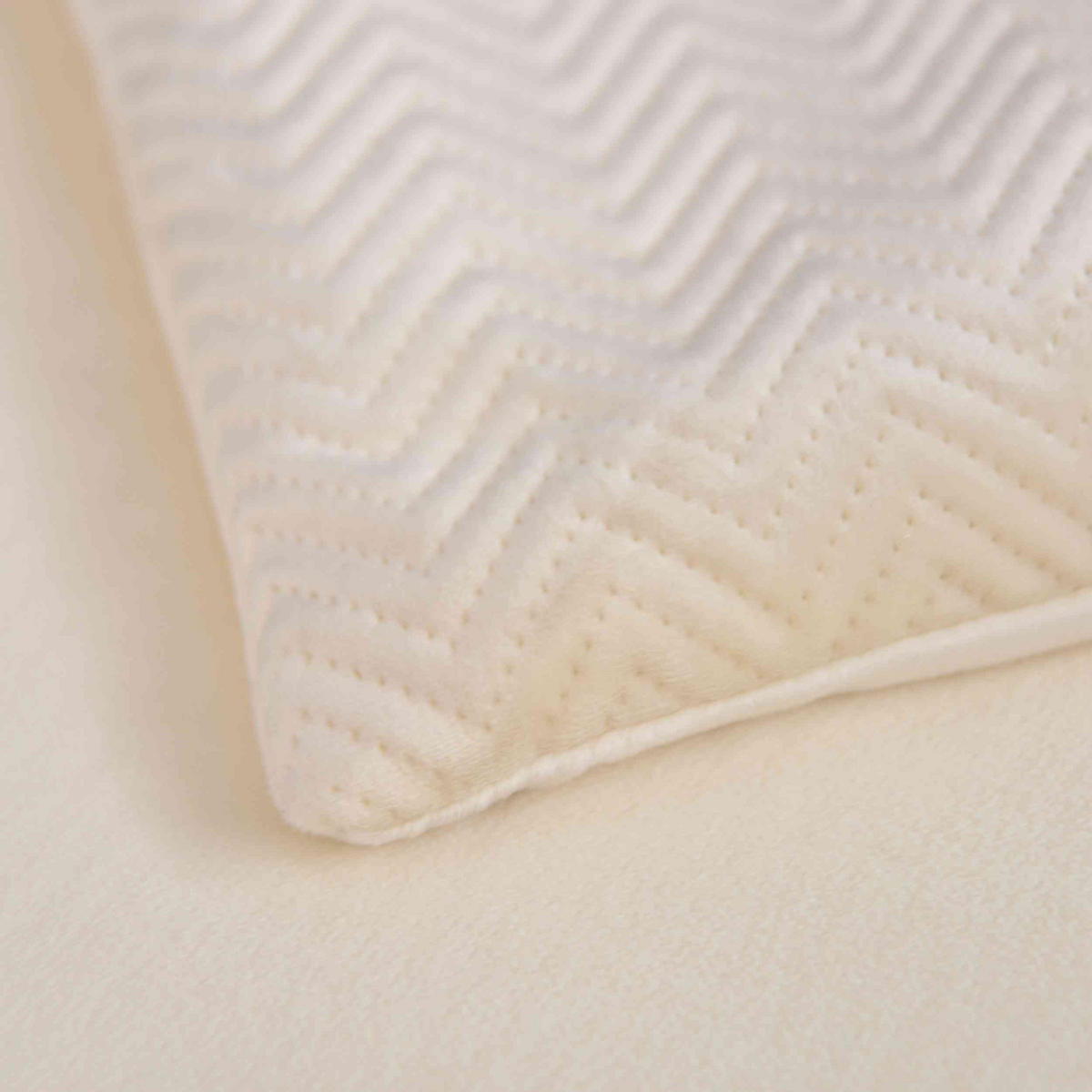 DEKOKISSEN Greta 45x45 cm Creme - Creme, Textil (45/45cm)