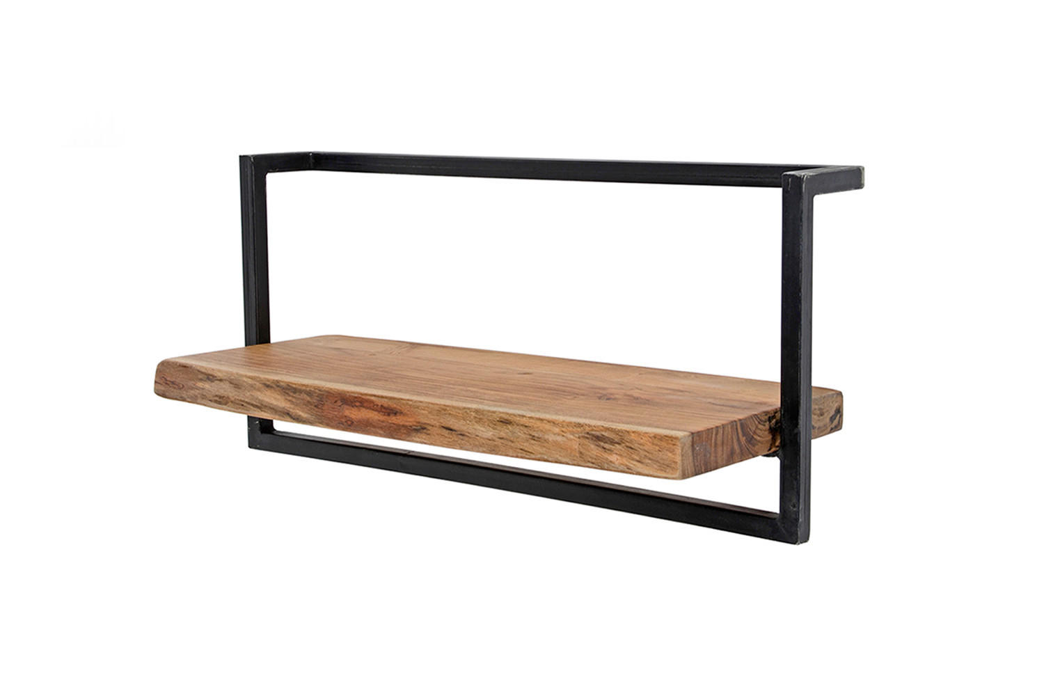 WANDREGAL ERGEA  Holz Akazie - Naturfarben, Holz (65/30/25cm) - KAWOLA