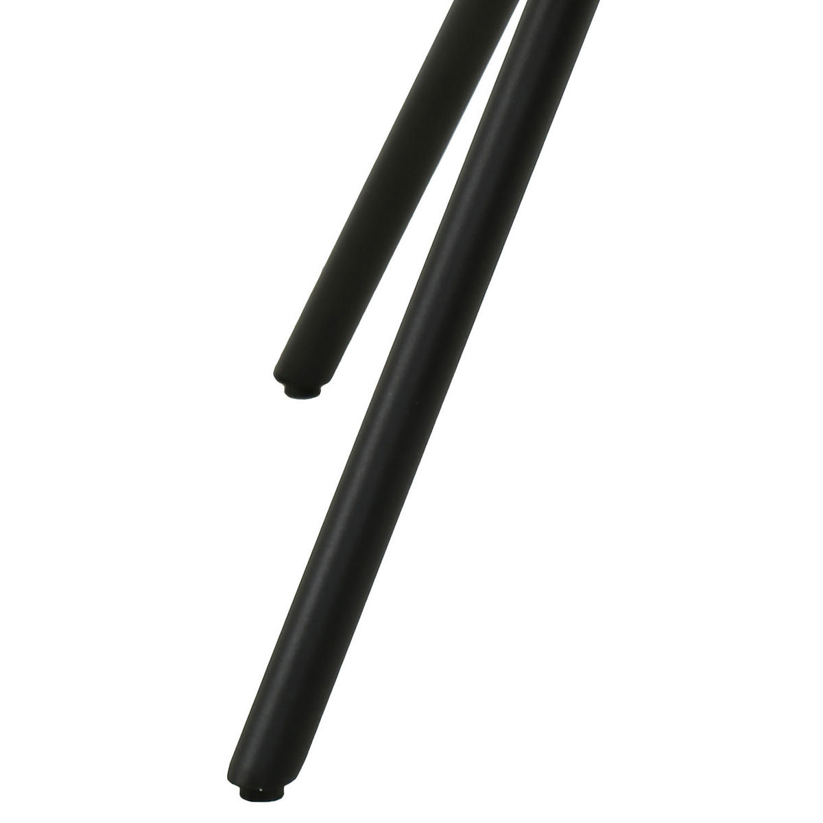 POLSTERSTUHL - 2er-Set - Creme/Schwarz, Textil/Metall (48/95/66cm) - home24