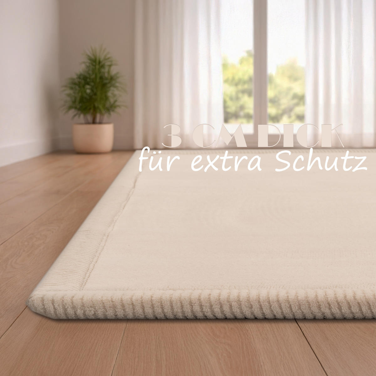 KINDERTEPPICH 200/280 cm Tatami 475 - Creme, Textil (200/280cm) - Paco Home