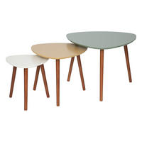 BEISTELLTISCHE 3er-Set Mileo Mehrfarben - Multicolor, Holzwerkstoff (60/60/45cm) - Atmosphera Createur d´interieur