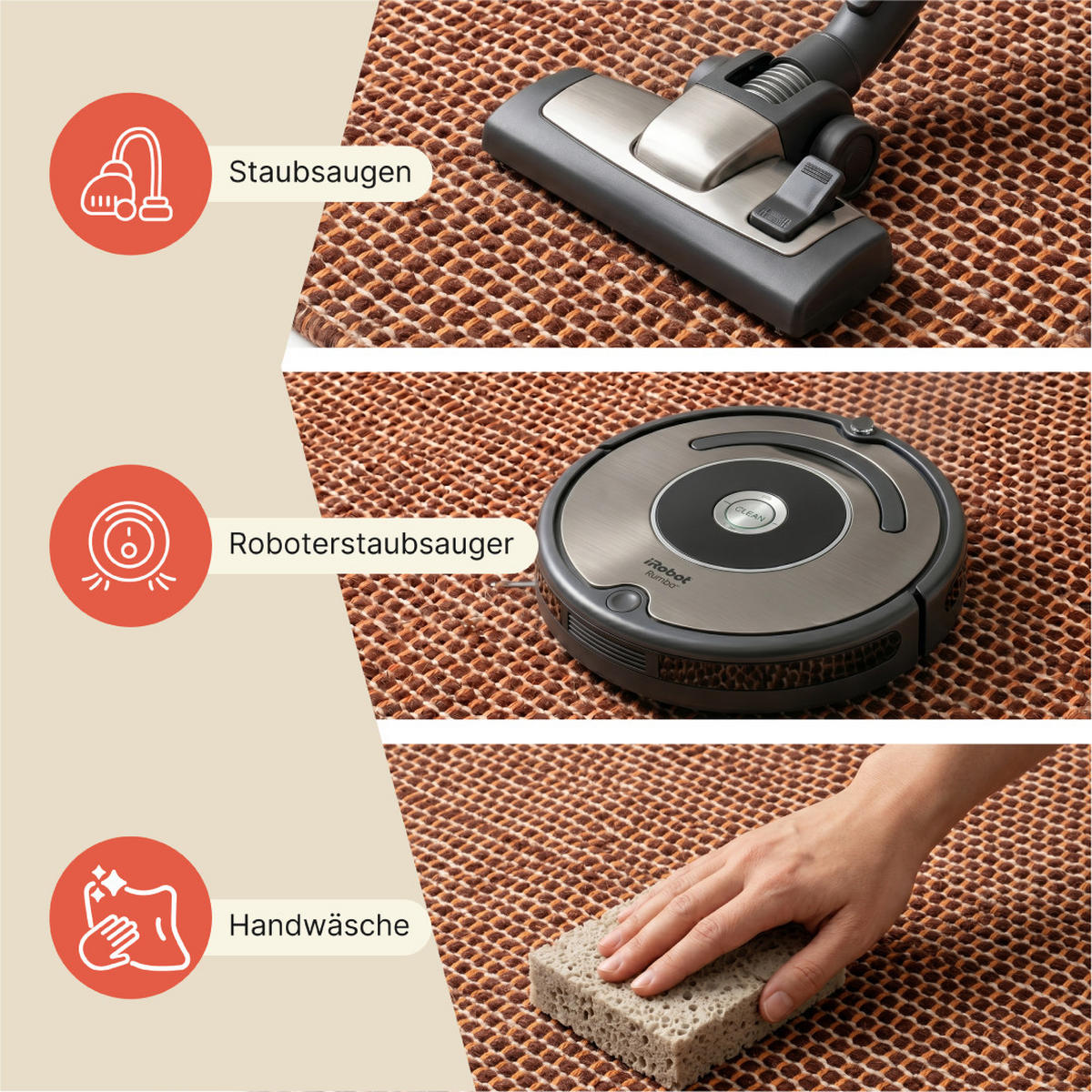 TEPPICH LONI Braun 170/240 cm - Braun, Textil (170/240cm) - Tapiso
