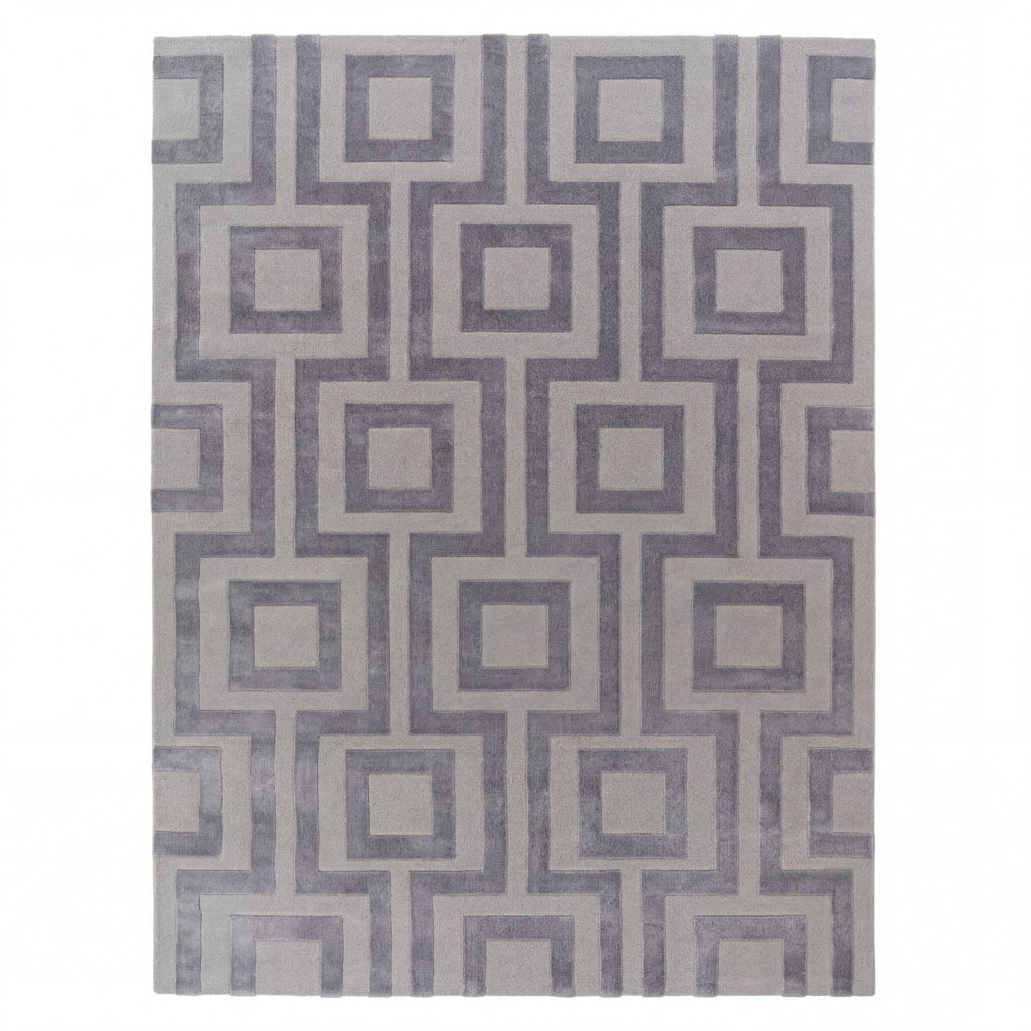 KURZFLORTEPPICH 80/150 cm Tinos 574 - Anthrazit, Kunststoff (80/150cm) - Paco Home