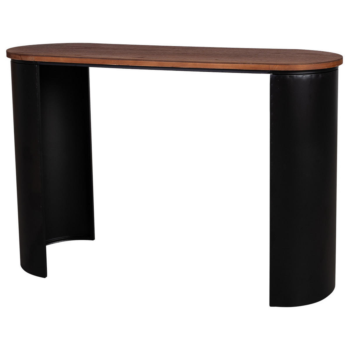 KONSOLENTISCH aus Holz, schwarz, 120x40x80cm - Schwarz, Holz (40/120/79cm) - Wanderlust