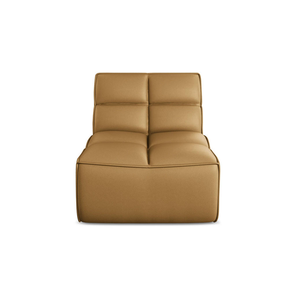 Thumbnail - Makamii Sessel, Cognac, Leder, 1-Sitzer, Füllung: Schaumstoff, 80x75x93 cm, Made in EU, Wohnzimmer, Sessel, Polstersesse...