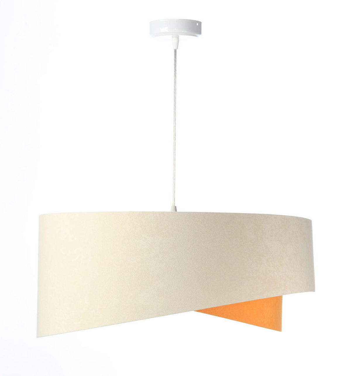 HÄNGELEUCHTE Gold 50/23 cm - Goldfarben, Kunststoff (50/1/23cm) - ONZENO