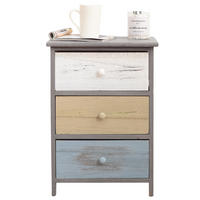 NACHTTISCH Grau 29/40/56 cm - Grau, Holz (29/56/40cm) - Mobili Rebecca