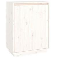 SCHUHSCHRANK Castrop 60/35/80 cm - Weiß, Holzwerkstoff (60/80/35cm) - Nettlife