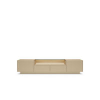 LOWBOARD PORTA 203/43,4/39,5 cm, Beige - Beige, Holzwerkstoff (203/43.4/39.5cm) - MASSENO