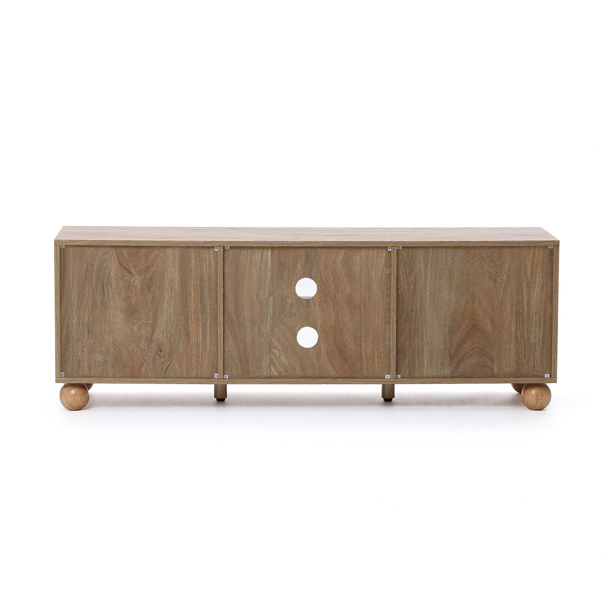 LOWBOARD TV-Schrank Retro, Holz | B140 x T40 x H48 cm - Braun, Holzwerkstoff (140/48/40cm) - Hometopia