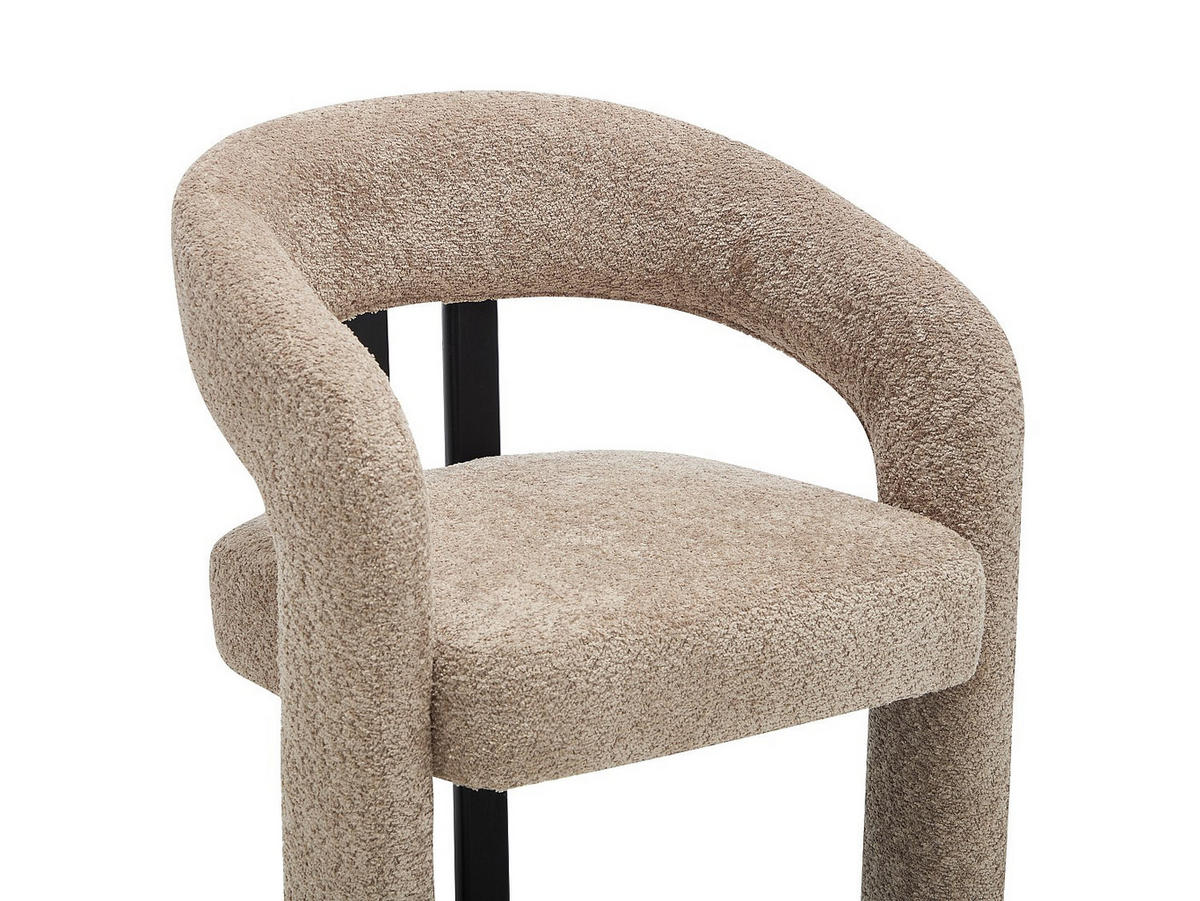 STUHL - 65 cm x 58 cm - holz - taupe Noreti - Taupe, Holz/Holzwerkstoff (65/79/58cm) - Vente-Unique