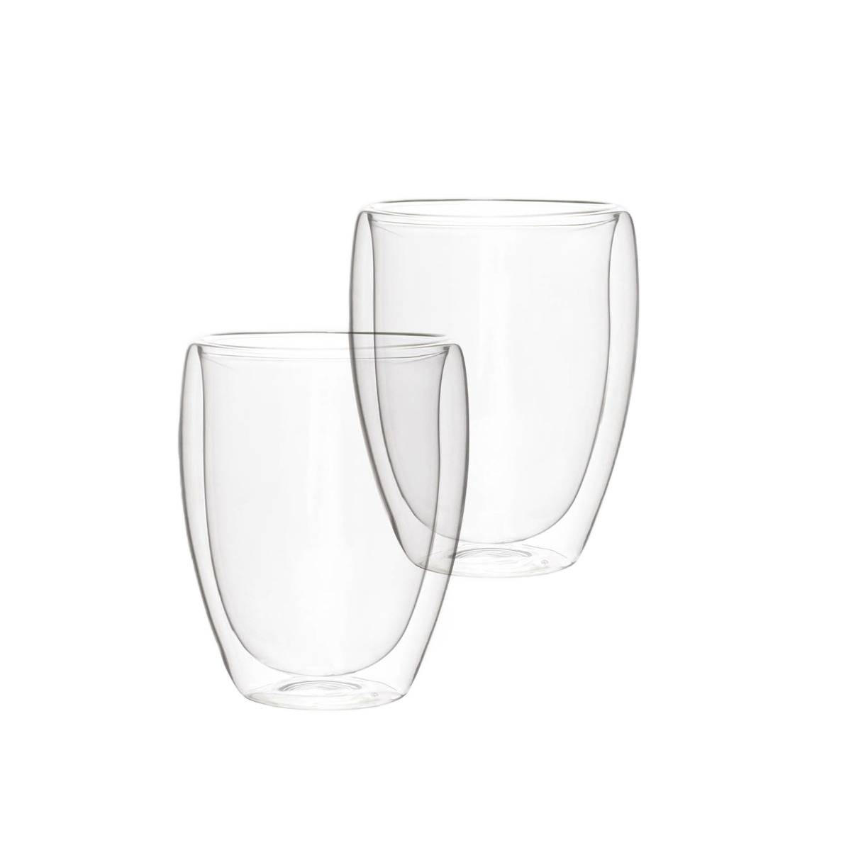 GLAS Cembra 0,4 l 2er-Set - Transparent, Glas (0.4L) - Homla