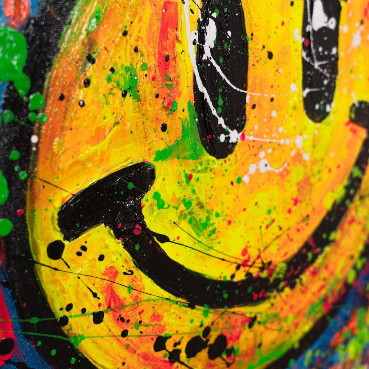 GEMÄLDE Rollschuhe und Freude Schattenfugenrahmen Gold 160x80 cm - Goldfarben, Holz (160/80cm) - YS-art gallery