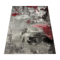 KURZFLORTEPPICH 200/290 CANVAS 754 - Dunkelrot, Kunststoff (200/290cm) - Paco Home