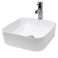 WASCHBECKEN - Weiß, Keramik (39/14/39cm) - ECD-Germany