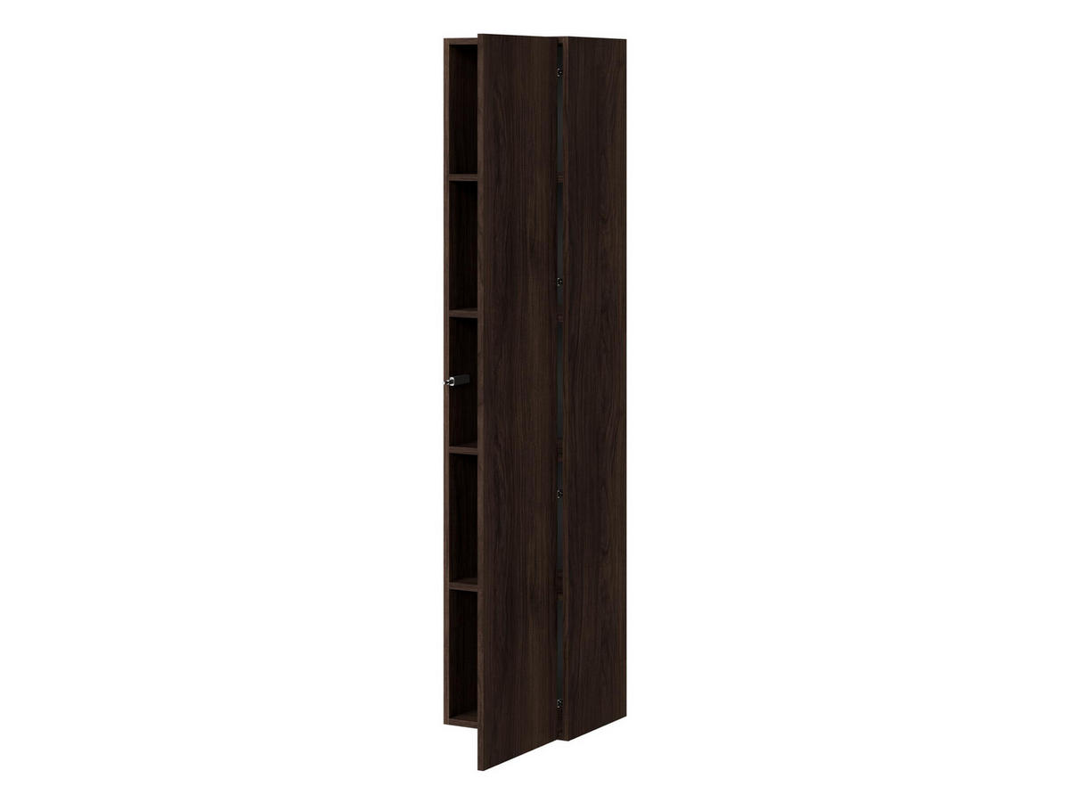 DULAP ÎNALT Govi Bis - culoare lemn de nuc, compozit lemnos (35/168/32cm) - MIRJAN24