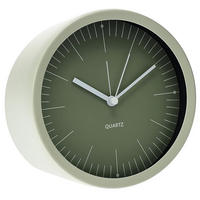 STANDUHR für die Kommode Gist 15/15/8 cm - Grün, Metall (15/8/15cm) - Home Styling Collection