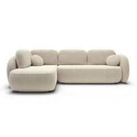 ECKSOFA Beige Olivio II Ausziehbar Links - Beige, Textil (289/190cm) - Sepro Meble