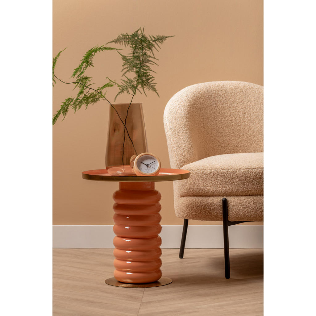 Thumbnail - Present Time Vase, Braun, Glas, Rund, 26 cm, CE, Dekoration, Vasen, Glasvasen