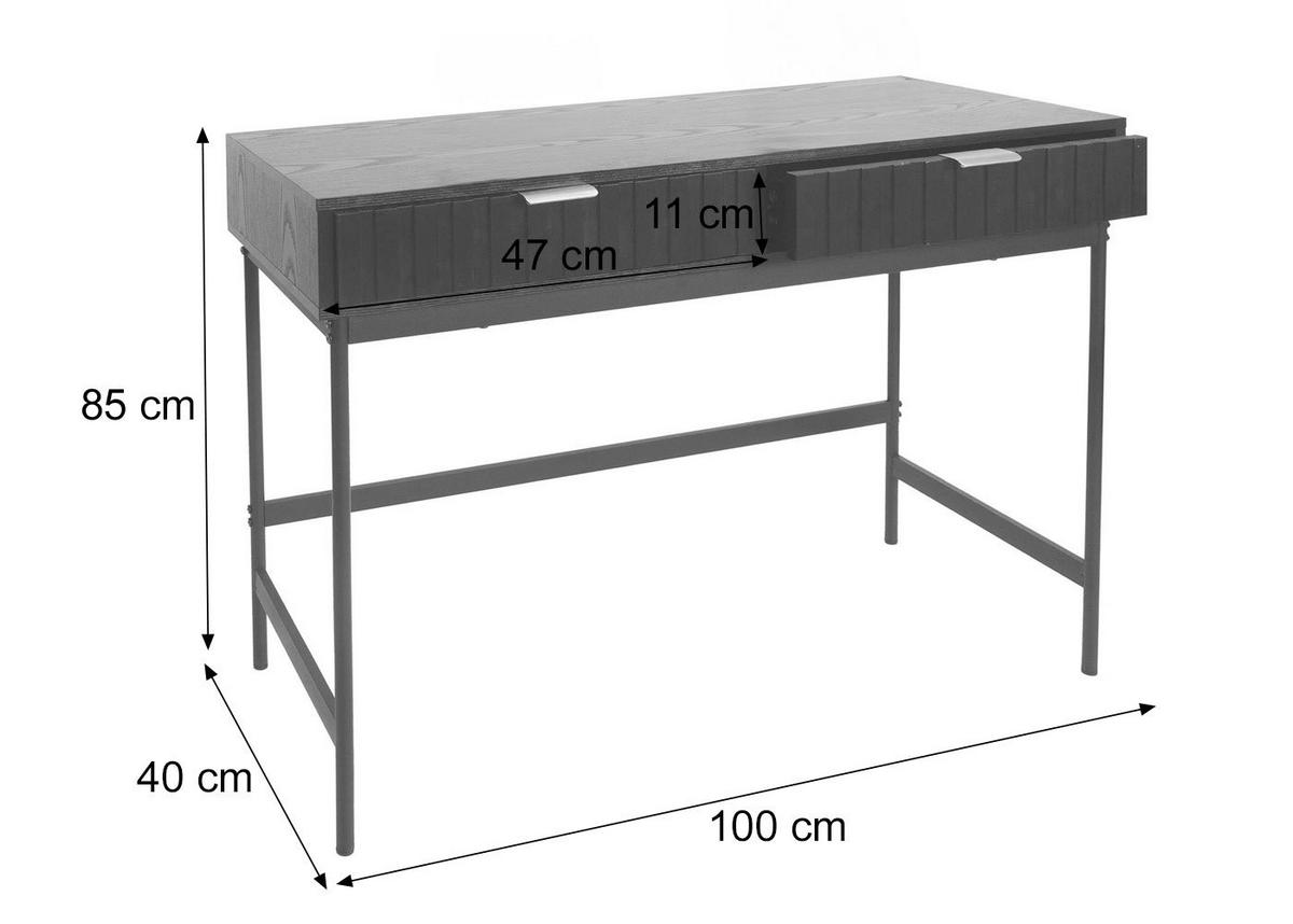 KONSOLENTISCH eckig Weiß - Weiß, Holzwerkstoff (40/100/85cm) - MCW
