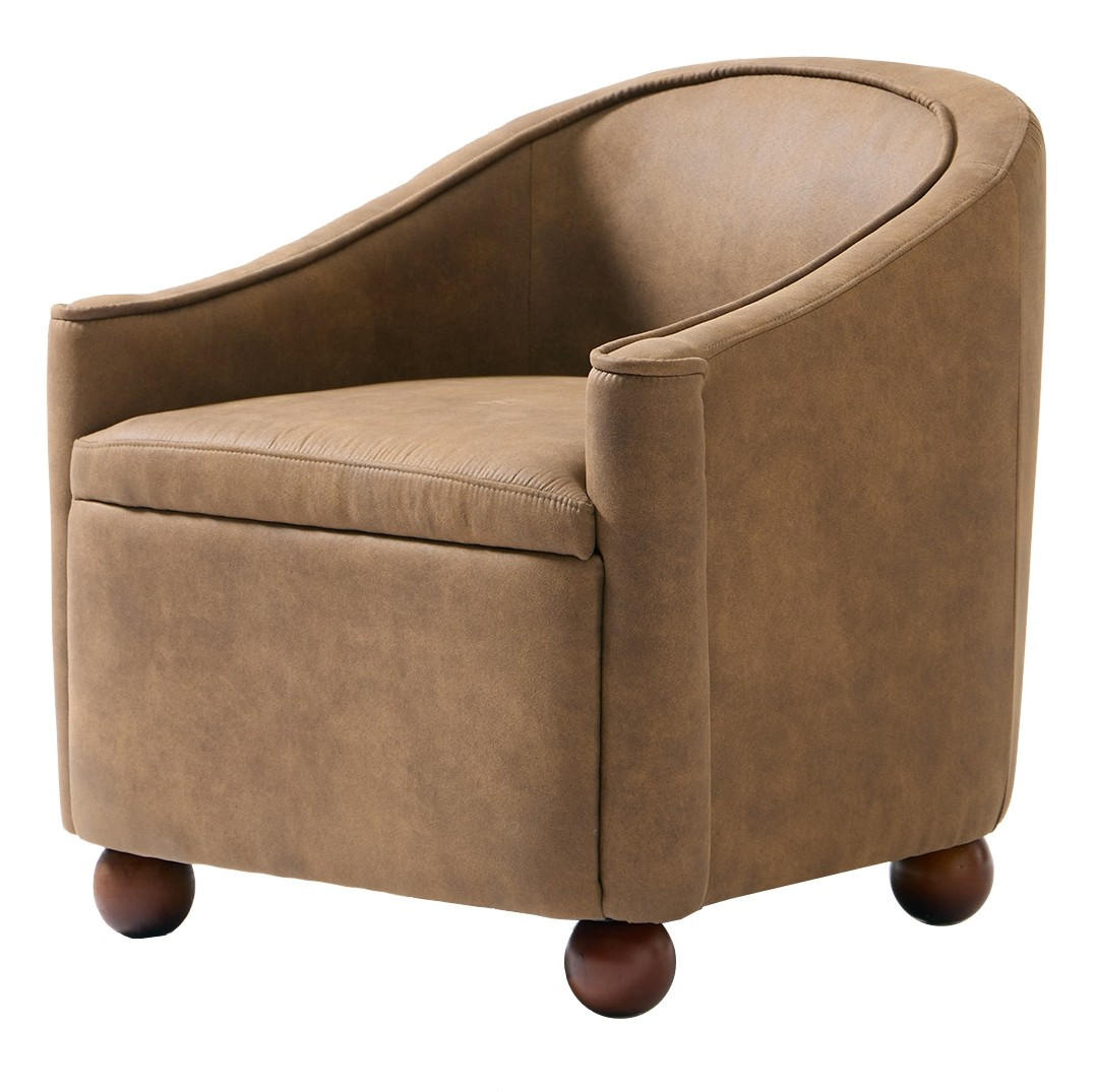 Nordlys Sessel Braun 61x63x63 cm