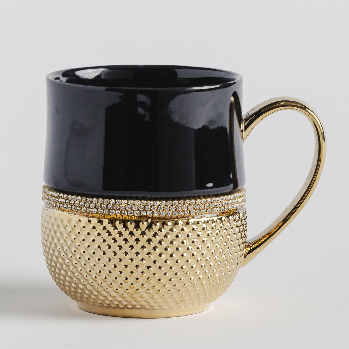 BECHER Glamtis - Schwarz, Keramik (0.33L) - home&you