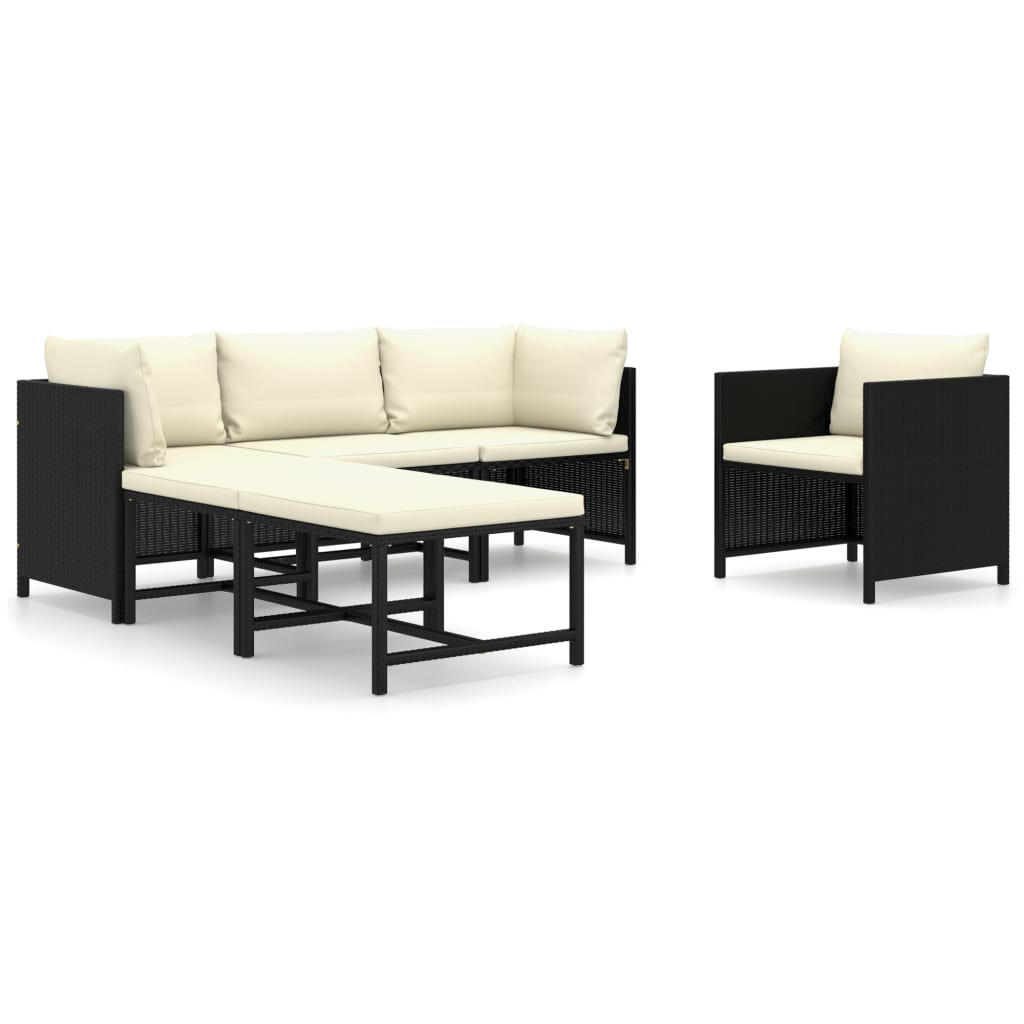 GARTENSET Reinecke 6-teilig - Schwarz, Metall - Nettlife