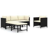 GARTENSET Reinecke 6-teilig - Schwarz, Metall - Nettlife