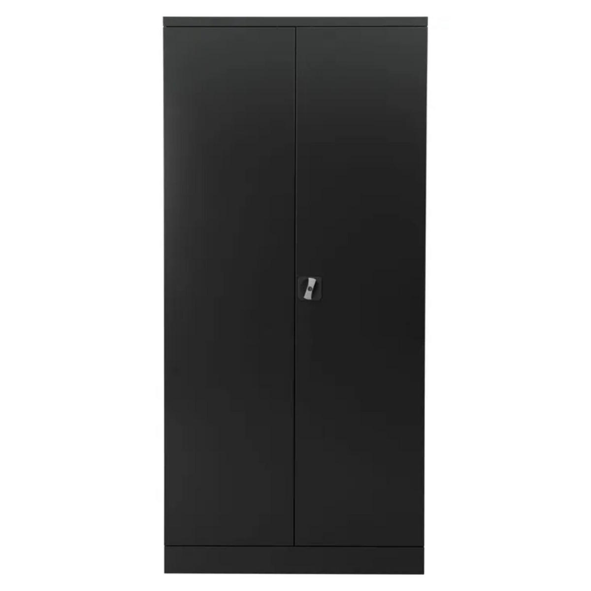 STAHLSCHRANK Bee mit 5 lackierten Fachböden 195x92x42 cm Korpusfarbe Anthrazit Frontfarbe Anthrazit - Anthrazit, Metall (92/195/42cm)