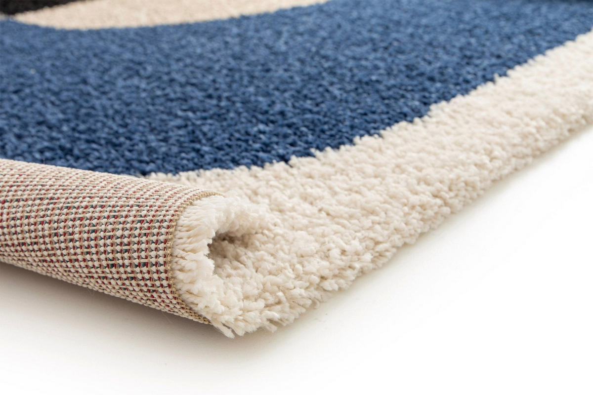 TEPPICH trendig modern blau - Blau, Textil (200/290cm) - AFK Living