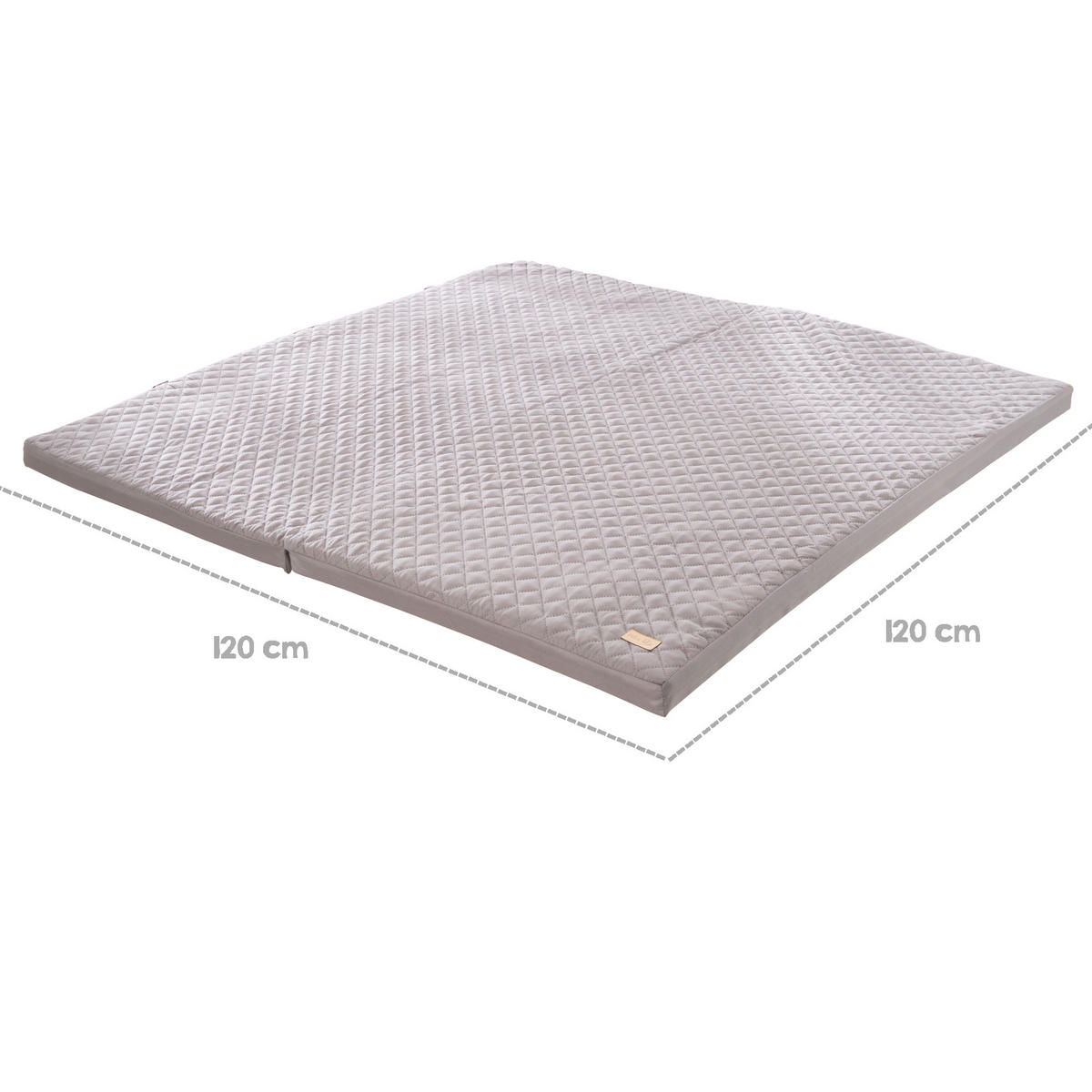 KRABBELMATRATZE Air Balance EASY 60 x 120 cm - Anthrazit, Textil (120/120cm) - Roba