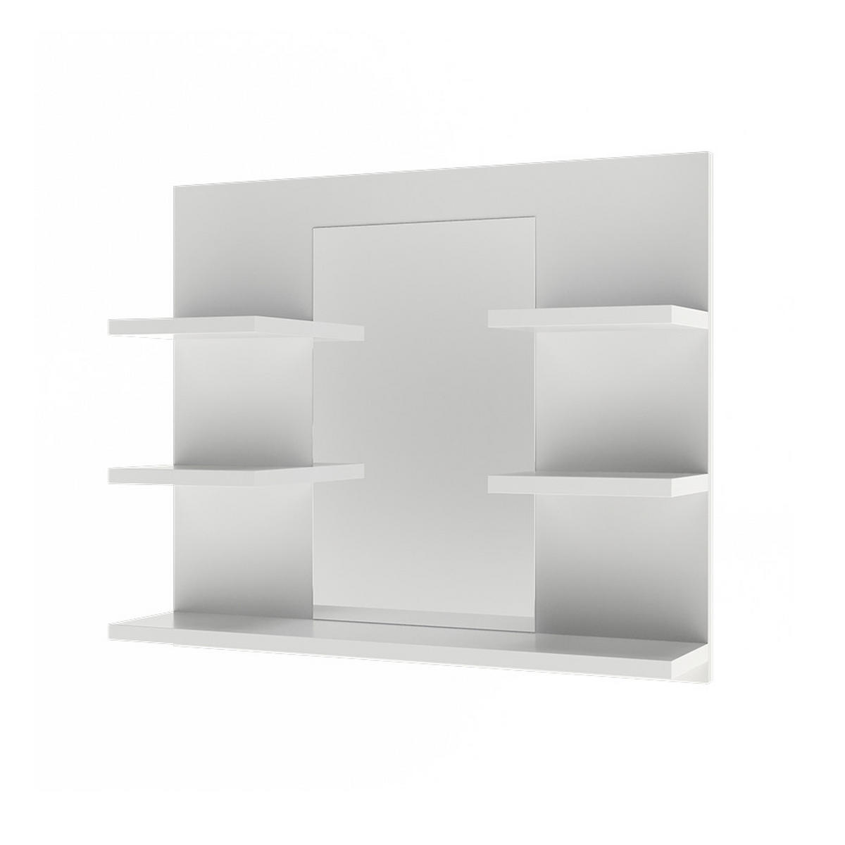 KOUPELNOVÁ ZRCADLOVÁ SKŘÍŇKA Wilbur Bílá - bílá, kompozitní dřevo (58.8/50/13.6cm) - Vicco