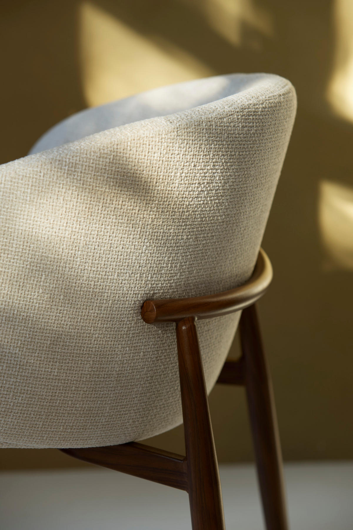 SITZMÖBEL - Weiß - 57/56/74 cm - Weiß, Textil (56/74/57cm) - Light & Living