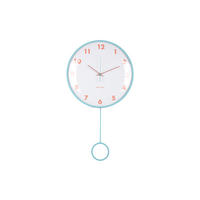 WANDUHR Cheeky Dome 7/35/61 cm - Blau, Metall (35/61/7cm) - Karlsson