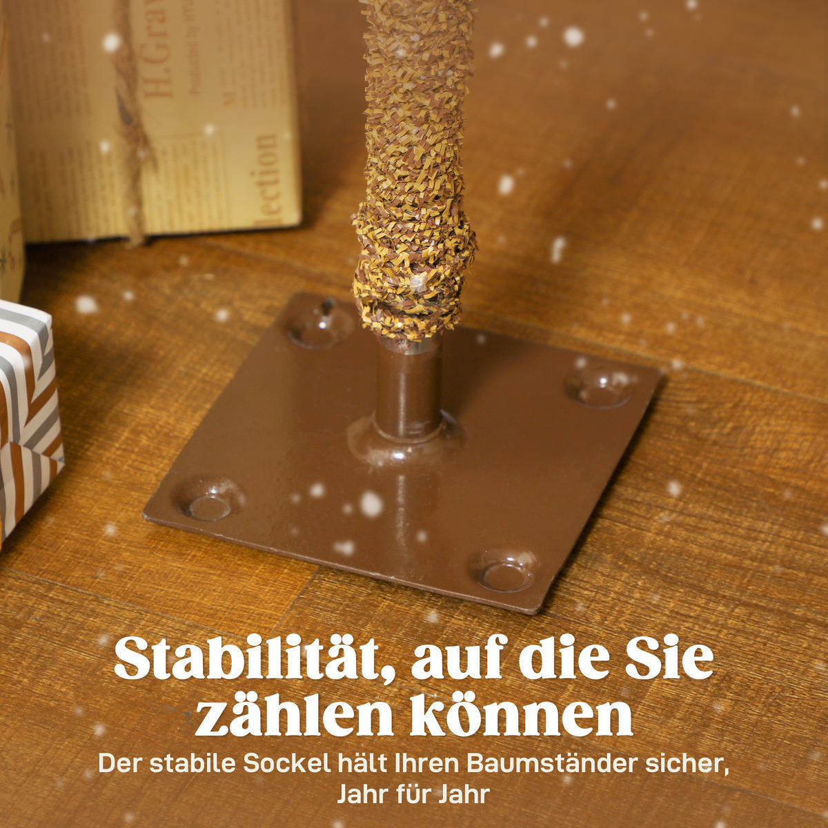 WEIHNACHTSBÄUME DE-41613 3er-Set schneebedeckt 90/120/150 cm Grün/Weiß - Weiß/Grün, Kunststoff (150cm) - ComfortXL