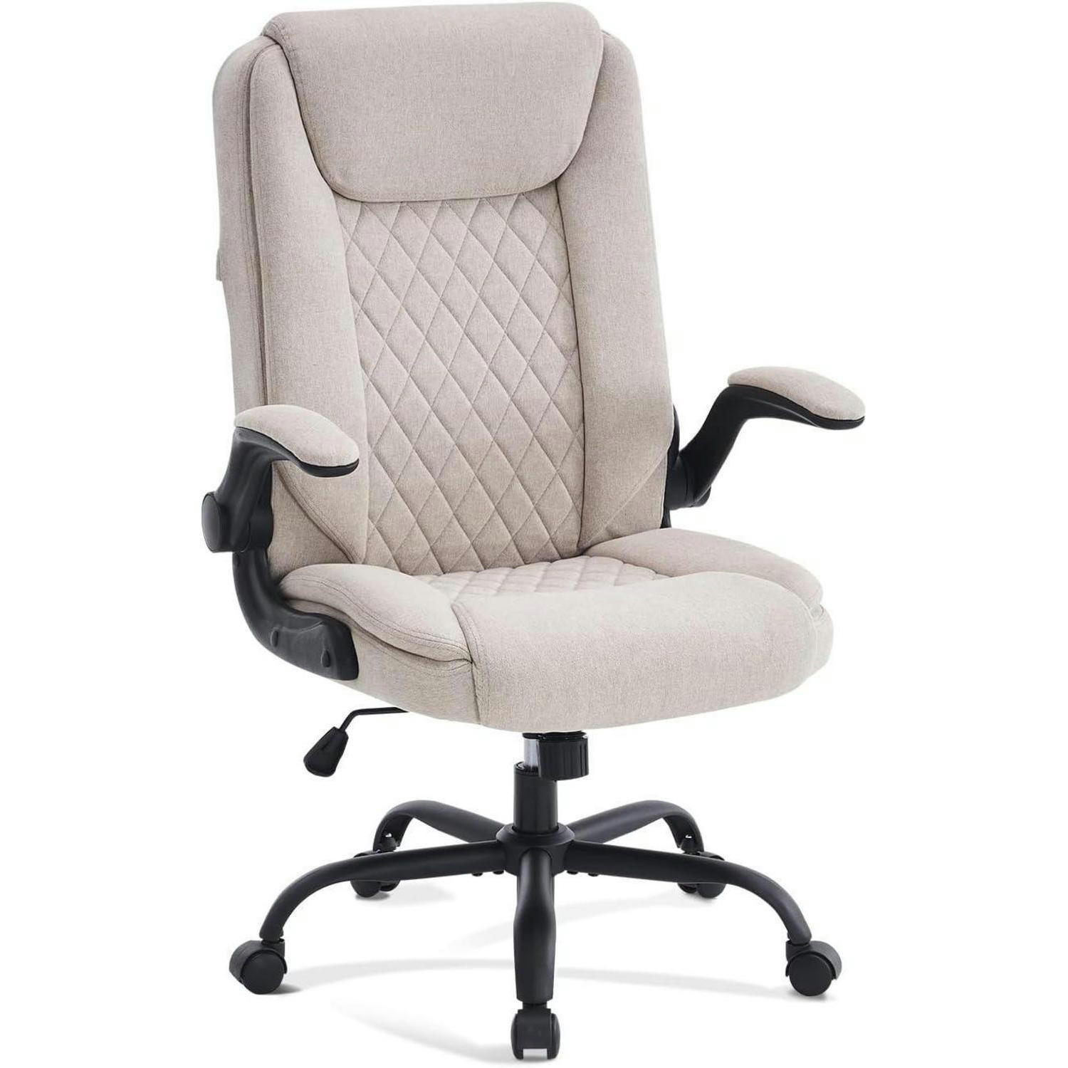 BÜROSTUHL Ergonomisch Beige Stoff - Beige, Textil (67/116/65cm)