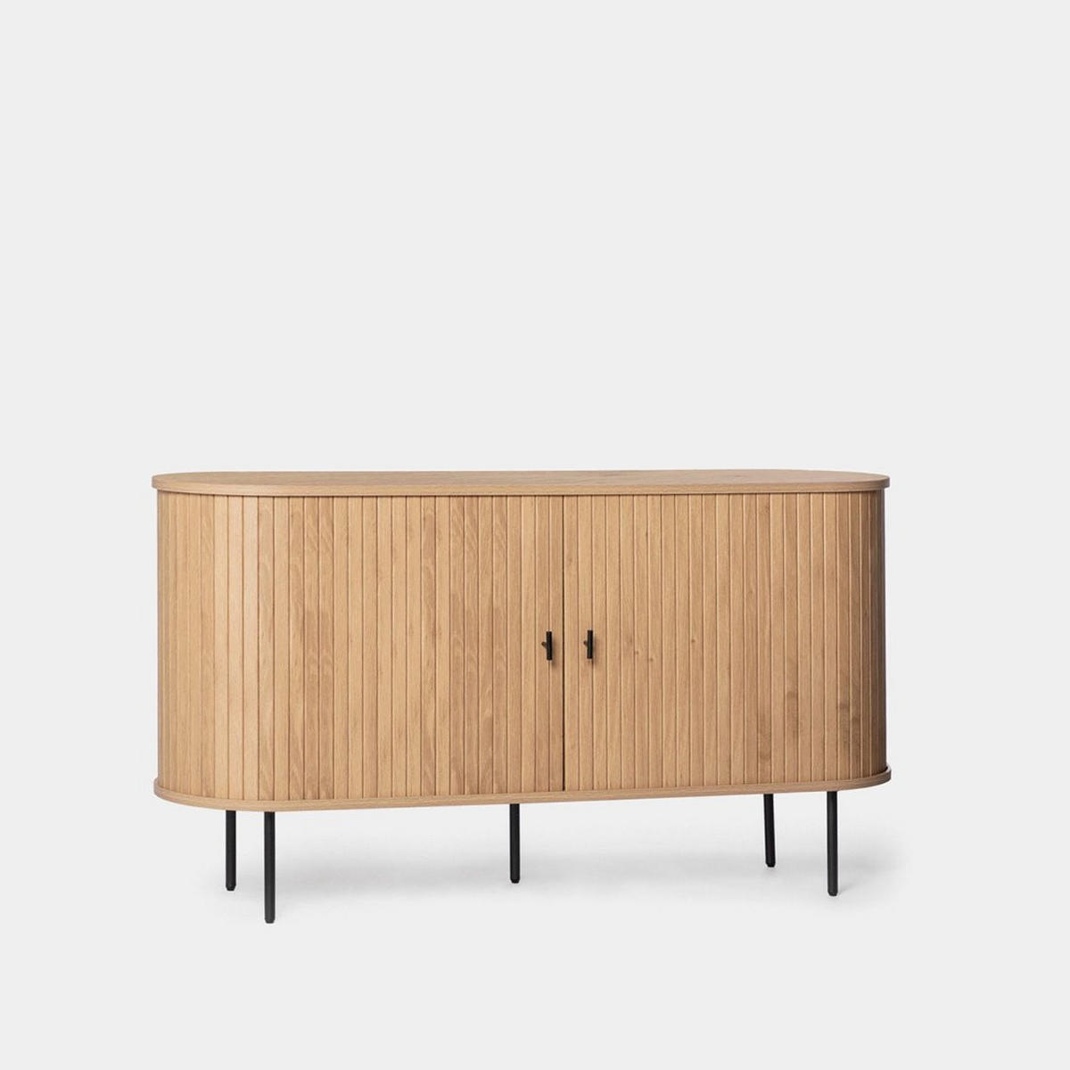 ANRICHTE NIEDRIGE Breda Natürlich 140 cm x 76 cm - Naturfarben, Holzwerkstoff (140/76/40cm) - Klast Home