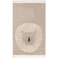 DĚTSKÝ koberec Momo Béžová 90x130 cm - béžová, textil/přírodní materiály (90/1cm) - KUNSTLOFT