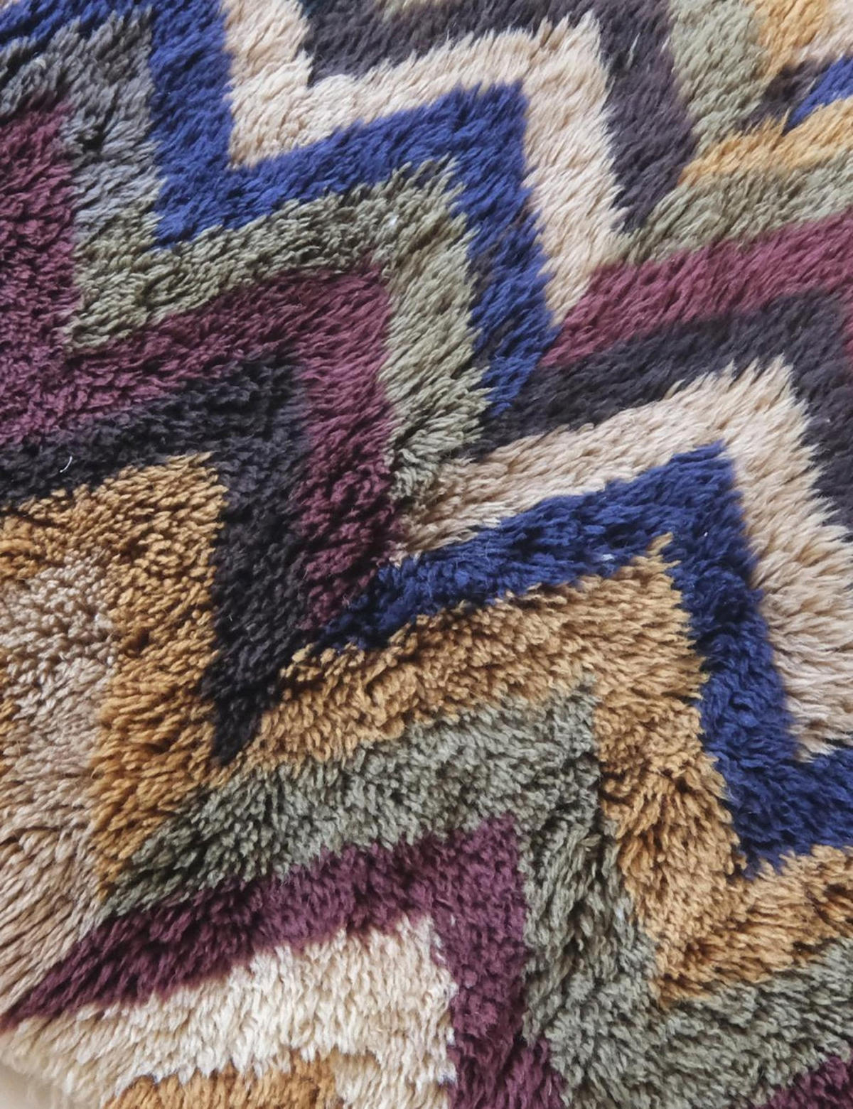 BERBERTEPPICH aus reiner Wolle 81x 312 cm - Multicolor, Naturmaterialien (81/312cm) - AFK Living