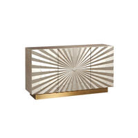 SIDEBOARD STILIG Gold 150x40x82 cm - Goldfarben, Holzwerkstoff (150/82/40cm) - FURNLUX