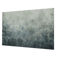 FOTOTAPETE 152x104 cm - Pflanzeneleganz - Grau, Textil (152/104cm) - Wallfluent