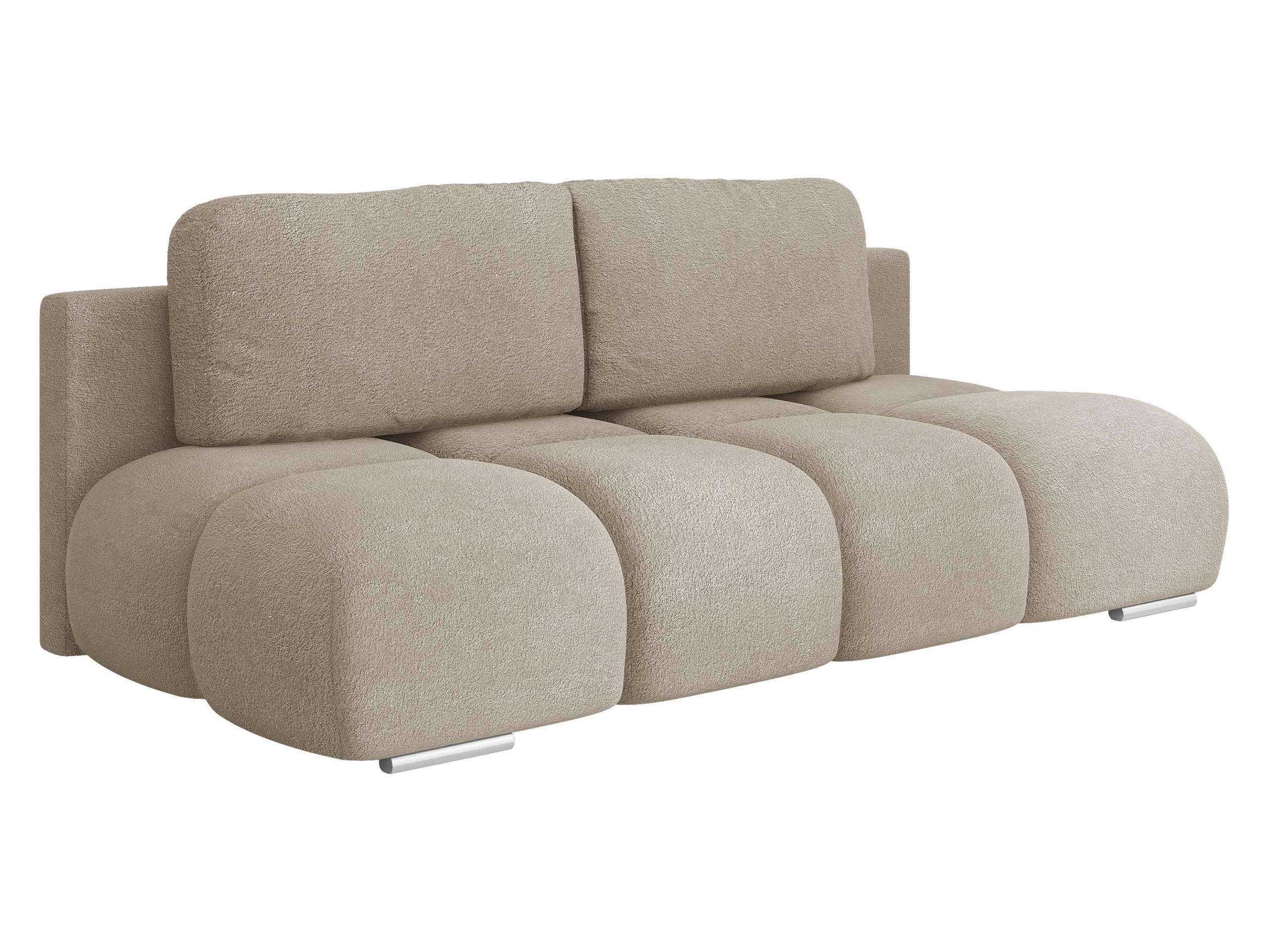 SCHLAFSOFA Honey Mini - Beige/Schwarz, Holz/Kunststoff (195/89/90cm) - MIRJAN24