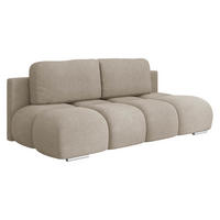 SCHLAFSOFA Honey Mini - Beige/Schwarz, Holz/Kunststoff (195/89/90cm) - MIRJAN24