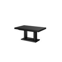 COUCHTISCH rechteckig Schwarz Hochglanz 120/75/54 cm - Schwarz Hochglanz, Holzwerkstoff (75/120/54cm) - designimpex