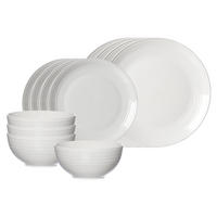 BASIC-SET Levi Weiß 12er Set - Weiß, Keramik (1/1/1cm) - Ritzenhoff Breker