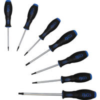 SCHRAUBENDREHER-SATZ | T-PROFIL (FÜR TORX) | T10 - T40 | 7-TLG. - Multicolor, Kunststoff/Metall (1/1cm) - BGS technic