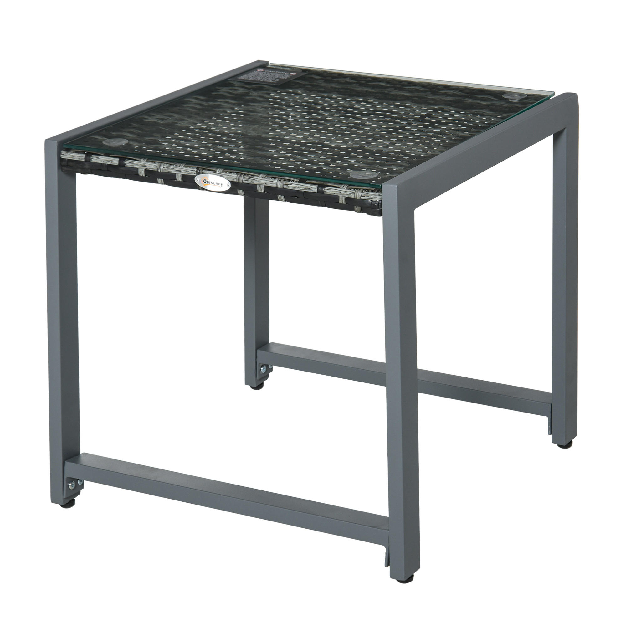 ComfortXL Garten Grau 495x50x50 cm