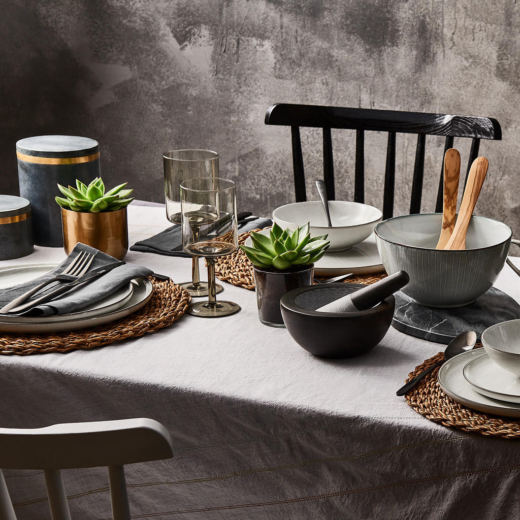 Thumbnail - Butlers Mörser-Set, Grau, Stein, 16x8x8 cm, Kochen, Küchenhelfer, Sonstige Küchenhelfer